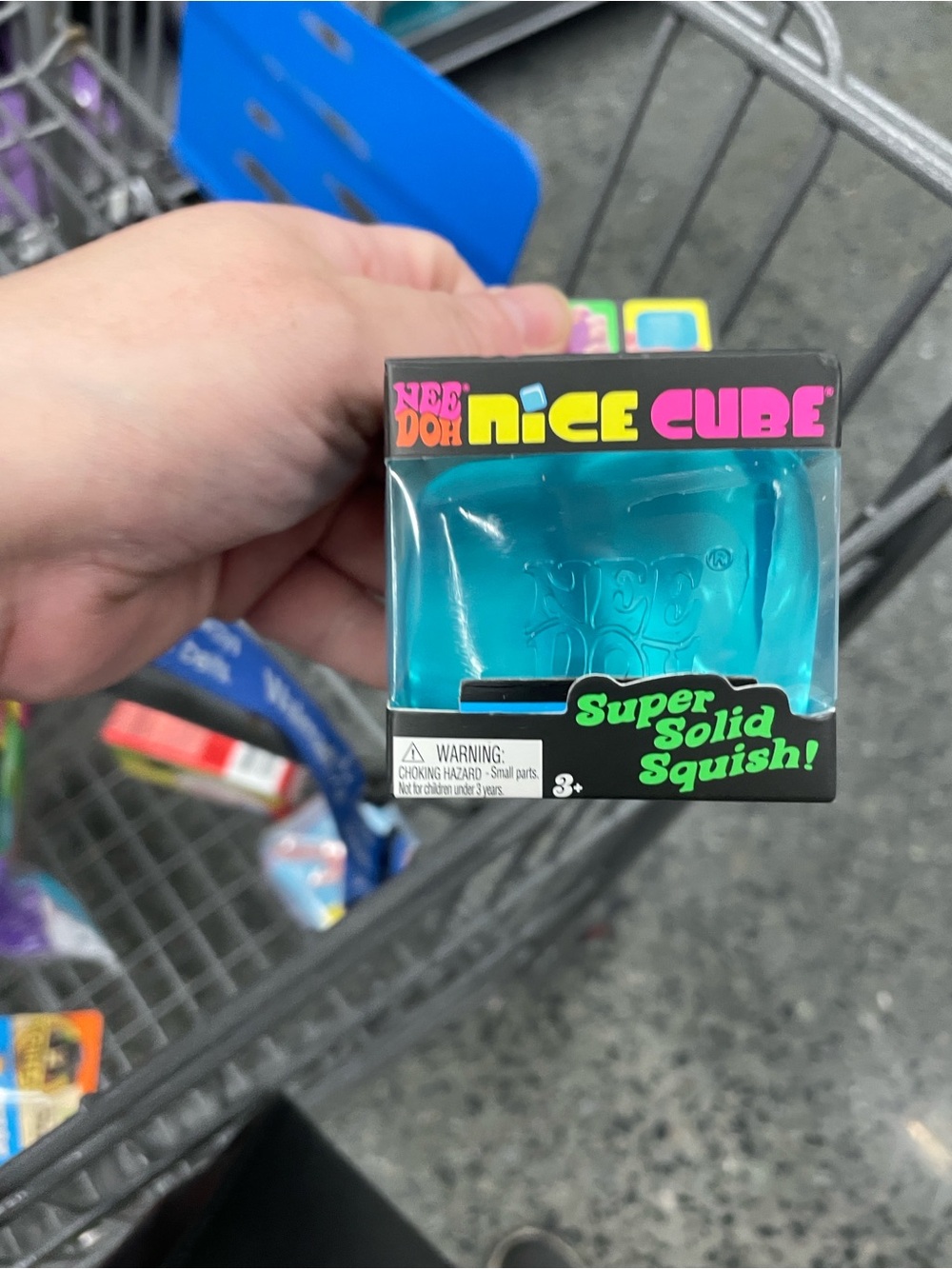 Nice Doh Nice Cube Super Solid Squish - Teal
